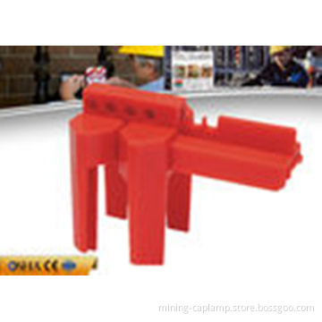 Adjustable Ball Valve Lockout Tough PP Material